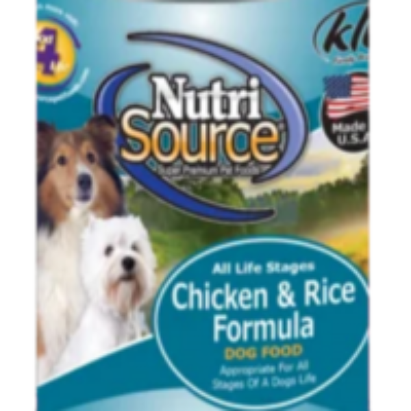 NutriSource Wet Food Chicken & Rice