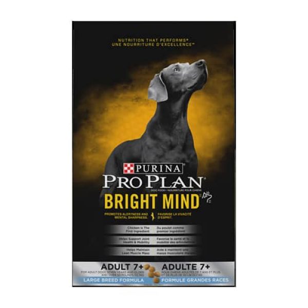 PRO PLAN BRIGHT MIND ADULT 7+ CHICKEN AND RICE 5 lb